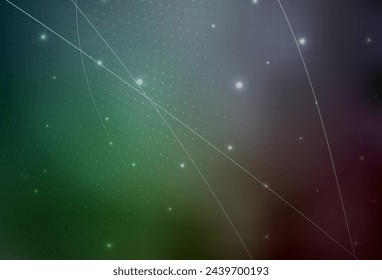 Ilustración abstracta con burbujas de colores en estilo de la naturaleza. Ilustración abstracta brillante con gotas de lluvia borrosa. Base para folletos, folletos