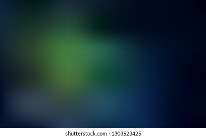 Dark Green vector abstract layout. Creative illustration in halftone style with gradient. Smart design for your work.