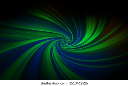 Dark Green vector abstract layout. New colored illustration in blur style with gradient. Blurred design for your web site.
