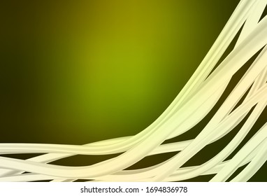 Dark Green vector abstract layout. A completely new colored illustration in blur style. Background for a cell phone.