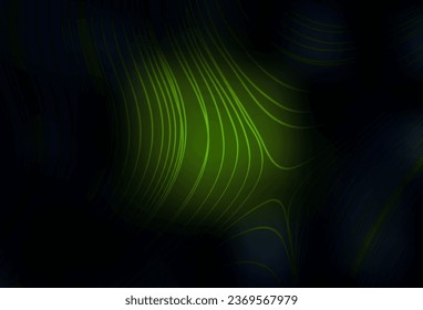 Dark Green vector abstract layout. An elegant bright illustration with gradient. New design for your business.