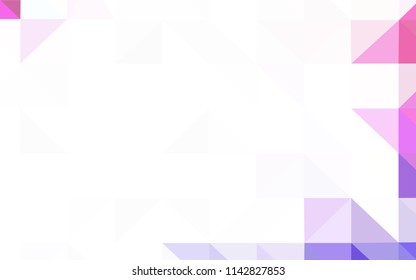 Dark Green vector abstract mosaic background. Polygonal abstract illustration with gradient. Pattern for a brand book's backdrop.