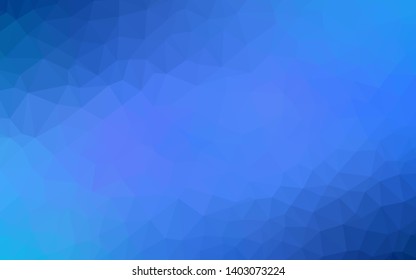 Dark Green vector abstract mosaic background. Creative geometric illustration in Origami style with gradient. A completely new design for your leaflet.