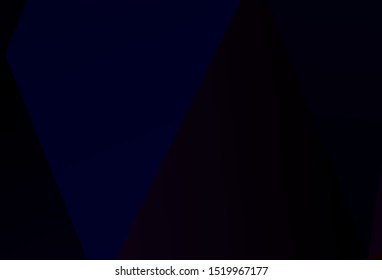 Dark Green vector abstract mosaic background. Creative illustration in halftone style with triangles. Best triangular design for your business.