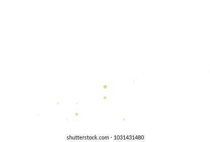 Dark Green vector abstract pattern with circles. Geometry template for your business design. Background with colored spheres.