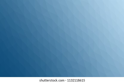 Dark Green vector abstract polygonal template. Brand new colored illustration in blurry style with gradient. The best triangular design for your business.