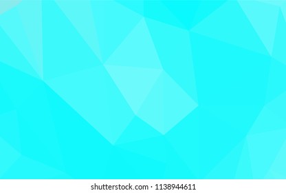 Dark Green vector abstract polygonal pattern. Creative geometric illustration in Origami style with gradient. Brand new design for your business.