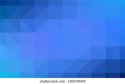 Dark Green vector abstract polygonal background. Elegant bright polygonal illustration with gradient. Brand new style for your business design.