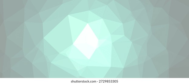 Diseño poligonal abstracto de Vector verde oscuro. Ilustración colorida en estilo abstracto con gradiente. Patrón triangular para el diseño de su negocio.