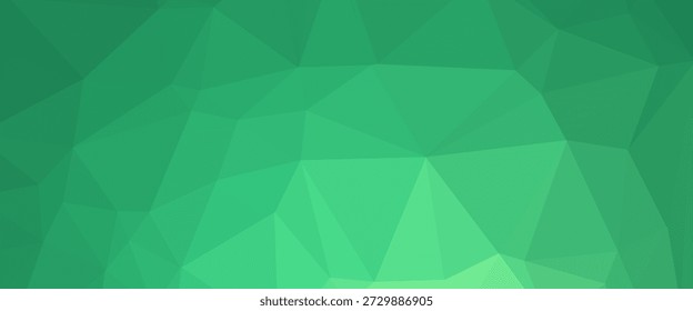 Diseño poligonal abstracto de Vector verde oscuro. Ilustración brillante, que consiste en triángulos. El patrón elegante se puede utilizar como parte de un libro de marca.