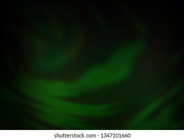 Dark Green vector abstract template. An elegant bright illustration with gradient. A completely new design for your business.