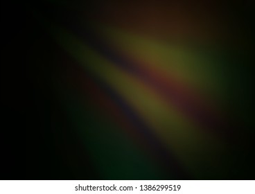 Dark Green vector abstract template. Creative illustration in halftone style with gradient. The best blurred design for your business.