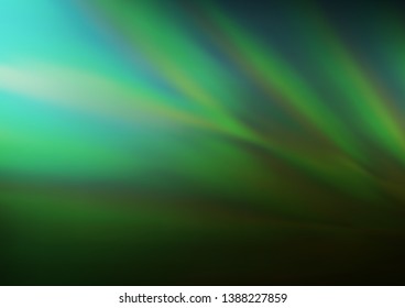 Dark Green vector abstract template. An elegant bright illustration with gradient. The elegant pattern for brand book.