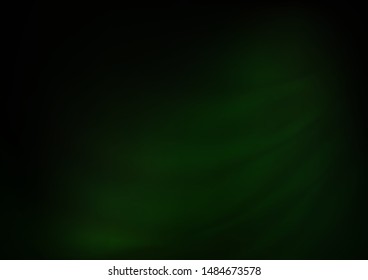 Dark Green vector abstract template. Modern geometrical abstract illustration with gradient. The template can be used for your brand book.