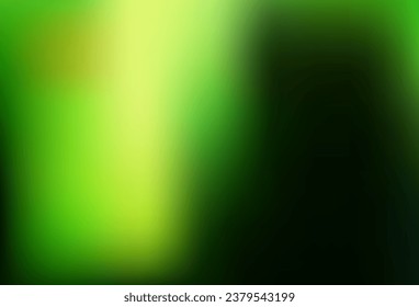 Dark Green vector abstract template. Colorful illustration in abstract style with gradient. Sample for your creative designs.