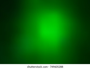 Dark Green vector abstract template. Creative illustration in halftone style with gradient. The elegant pattern can be used as part of a brand book.