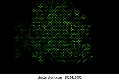 Dark Green vector abstract textured polygonal background. Blurry rectangular design. The pattern with repeating rectangles can be used for background.