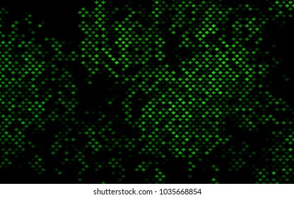 Dark Green vector abstract textured polygonal background. Blurry rectangular design. The pattern with repeating rectangles can be used for background.