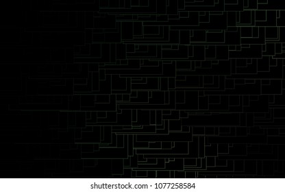 Dark Green vector abstract textured polygonal background. Blurry rectangular design. The pattern with repeating rectangles can be used for background.