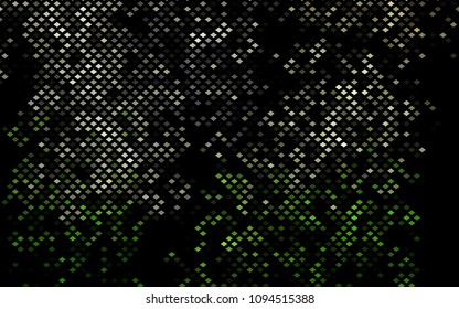 Dark Green vector abstract textured polygonal background. Blurry rectangular design. The pattern with repeating rectangles can be used for background.