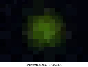 Dark Green vector abstract textured polygonal background. Blurry rectangle design. Pattern can be used for background.