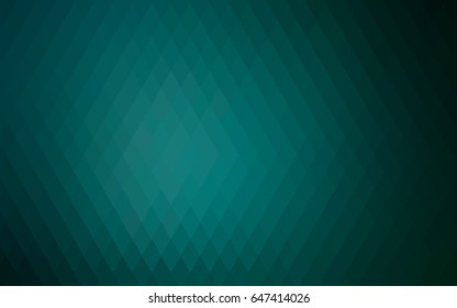 Dark Green vector abstract textured polygonal background. Blurry rectangular design. The pattern with repeating rectangles can be used for background.