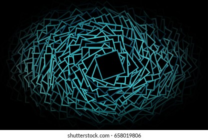 Dark Green vector abstract textured polygonal background. Blurry rectangular design. The pattern with repeating rectangles can be used for background.