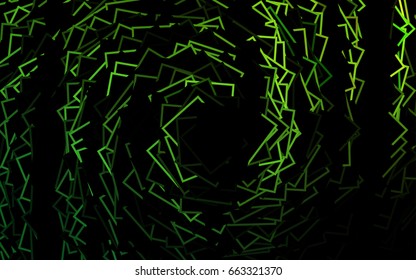 Dark Green vector abstract textured polygonal background. Blurry rectangular design. The pattern with repeating rectangles can be used for background.