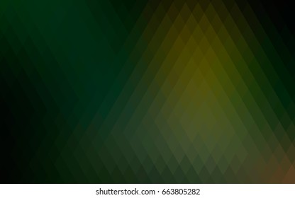 Dark Green vector abstract textured polygonal background. Blurry rectangular design. The pattern with repeating rectangles can be used for background.
