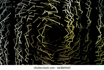 Dark green vector abstract textured polygonal background. Blurry rectangular design. The pattern with repeating rectangles can be used for background.