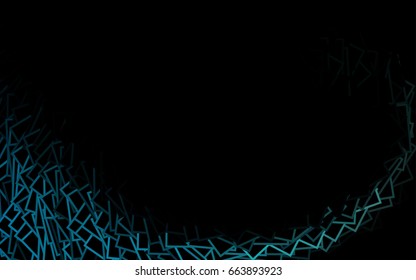 Dark Green vector abstract textured polygonal background. Blurry rectangular design. The pattern with repeating rectangles can be used for background.