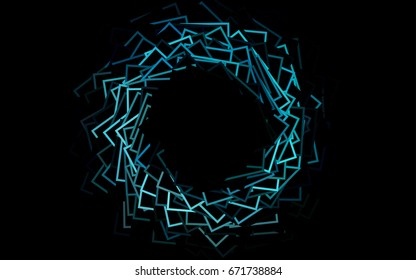 Dark Green vector abstract textured polygonal background. Blurry rectangular design. The pattern with repeating rectangles can be used for background.