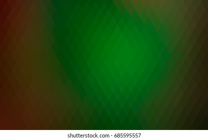 Dark Green vector abstract textured polygonal background. Blurry rectangular design. The pattern with repeating rectangles can be used for background.