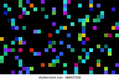 Dark Green vector abstract textured polygonal background. Blurry rectangular design. The pattern with repeating rectangles can be used for background.