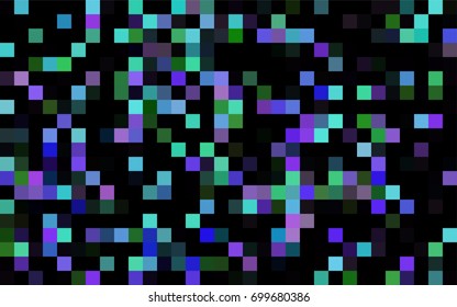 Dark Green vector abstract textured polygonal background. Blurry rectangular design. The pattern with repeating rectangles can be used for background.