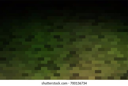 Dark Green vector abstract textured polygonal background. Blurry rectangular design. The pattern with repeating rectangles can be used for background.