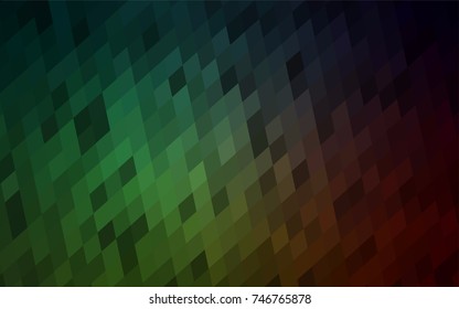 Dark Green vector abstract textured polygonal background. Blurry rectangular design. The pattern with repeating rectangles can be used for background.