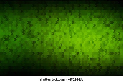 Dark Green vector abstract textured polygonal background. Blurry rectangular design. The pattern with repeating rectangles can be used for background.