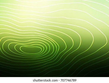 Dark Green vector arabic abstract background. Brand-new colored illustration in blurry style with doodles. The template can be used as a background for cell phones.
