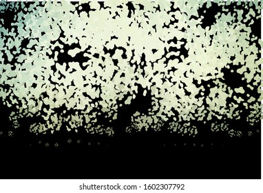 Dark Green vector backdrop with abstract shapes. Simple colorful illustration with abstract gradient shapes. Simple design for your web site.