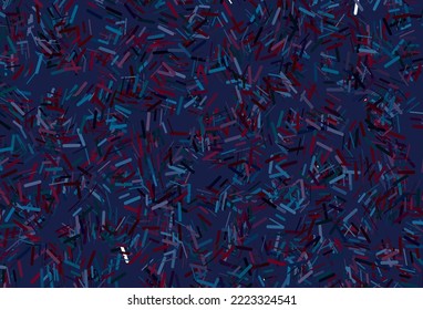 Dark green vector backdrop with long lines. Modern geometrical abstract illustration with staves. Best design for your ad, poster, banner.