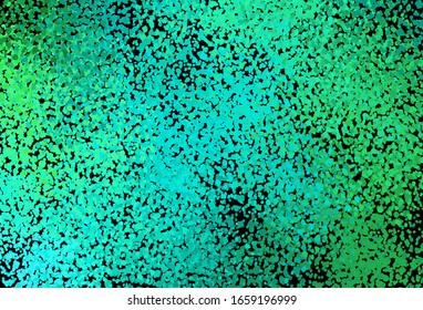 Dark Green vector backdrop with memphis shapes. Modern abstract illustration with colorful random forms. Modern design for your business card.