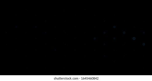 Dark Green vector backdrop with mystery symbols. Illustration with magical signs of spiritual power. Best design halloween events.