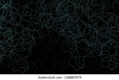Dark Green vector background with abstract shapes. Illustration with colorful gradient shapes in abstract style. Best smart design for your business.
