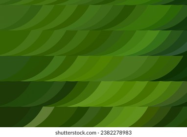 Dark Green vector background with abstract shapes. Illustration with colorful gradient shapes in abstract style. Simple design for your web site.