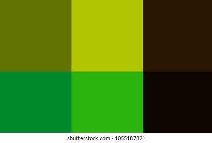 Dark Green vector background with bright palette. Shining palette with spectrum of colors. Pattern for easy creation of leaflets, banners, booklets.