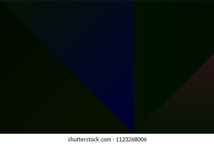 Dark Green vector background with bright palette. Shining palette with spectrum of colors. Smart set of colors for your work as a designer.