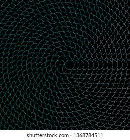 Dark Green vector background with circles. Abstract colorful disks on simple gradient background. Pattern for booklets, leaflets.