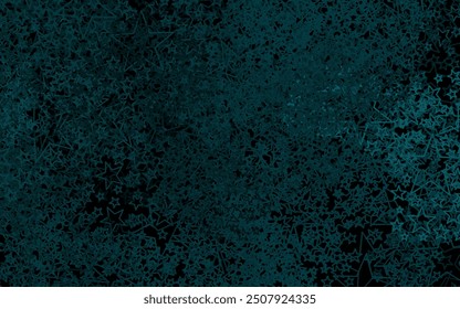 Dark Green vector background with colored stars. Blurred decorative design in simple style with stars. Smart design for your business advert.