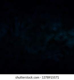 Dark Green vector background with curved lines. Colorful illustration with curved lines. Pattern for busines booklets, leaflets
